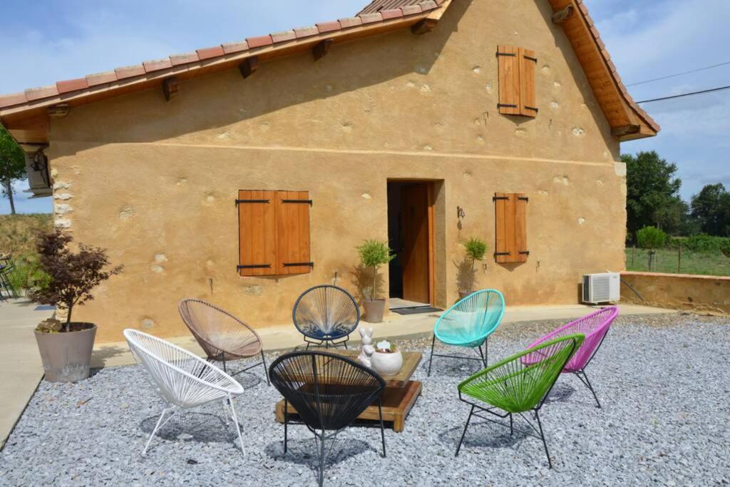 Villa Corps De Ferme Labarthe A Pimbo Exterior foto