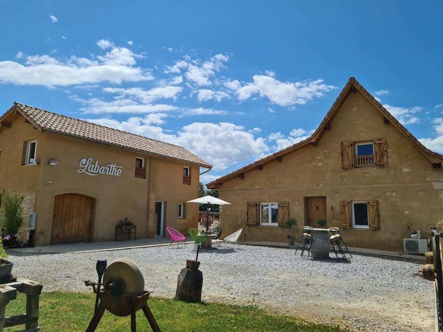 Villa Corps De Ferme Labarthe A Pimbo Exterior foto